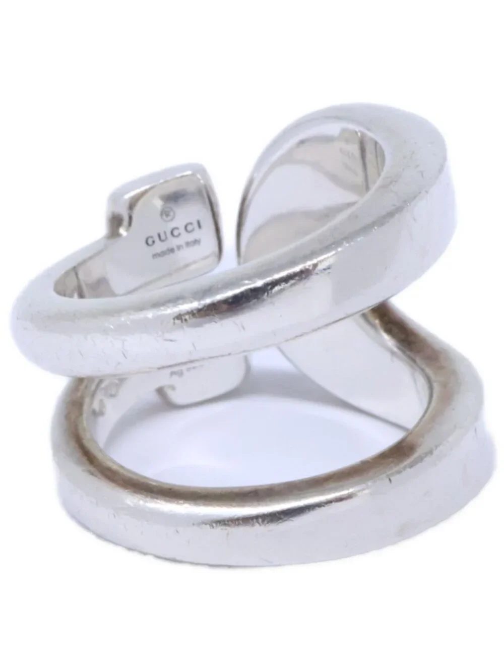 Gucci Horsebit 19 Ring Silver